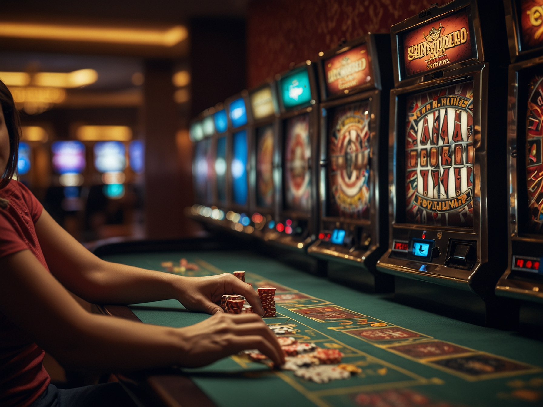 Top-rated game thumbnails on a large screen